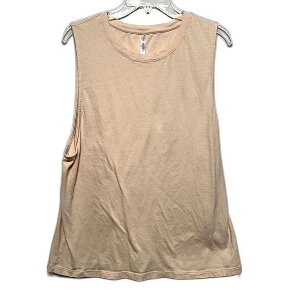 Fabletics Tank Top Sport Athletic Blush Light Pink Workout Women sz Large - Picture 1 of 5
